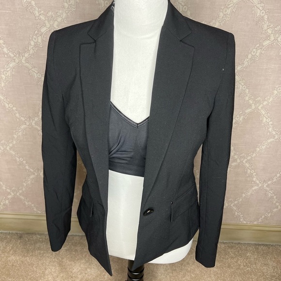 Anne Klein Black Blazer Size 2 Brand New - Picture 3 of 10